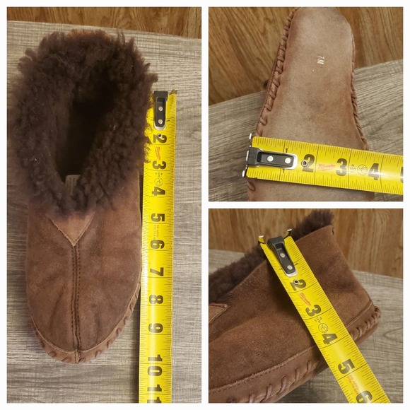 L.L. Bean Wicked Good Slippers Women's Size 7 Brown - Picture 11 of 11
